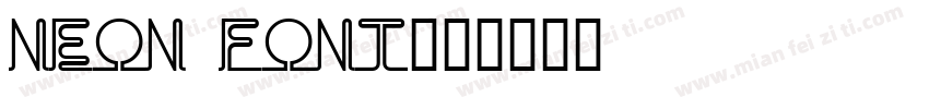 Neon Font字体转换